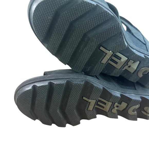 Sorel Womens Size 8 Black Gladiator-Style Sandals With Lace-Up Detail & Open Toe - Picture 13 of 14